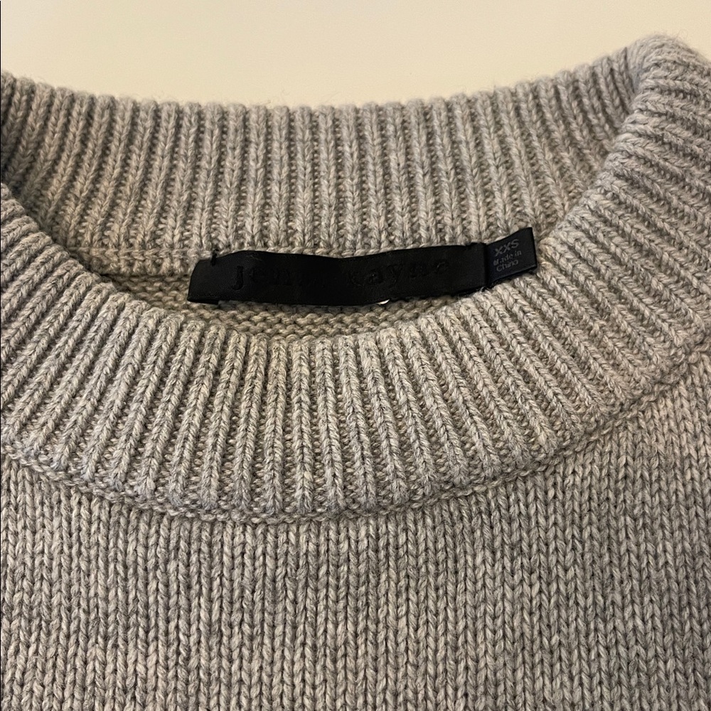 Jenni Kayne Heather Grey Sweater - Picture 9 of 13